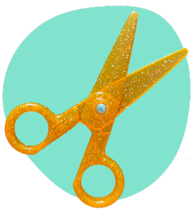 Website art scissors